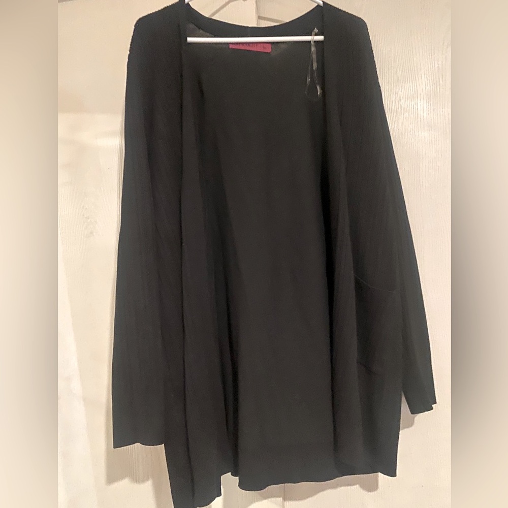 Women’s Black Long Sleeve Cardigan